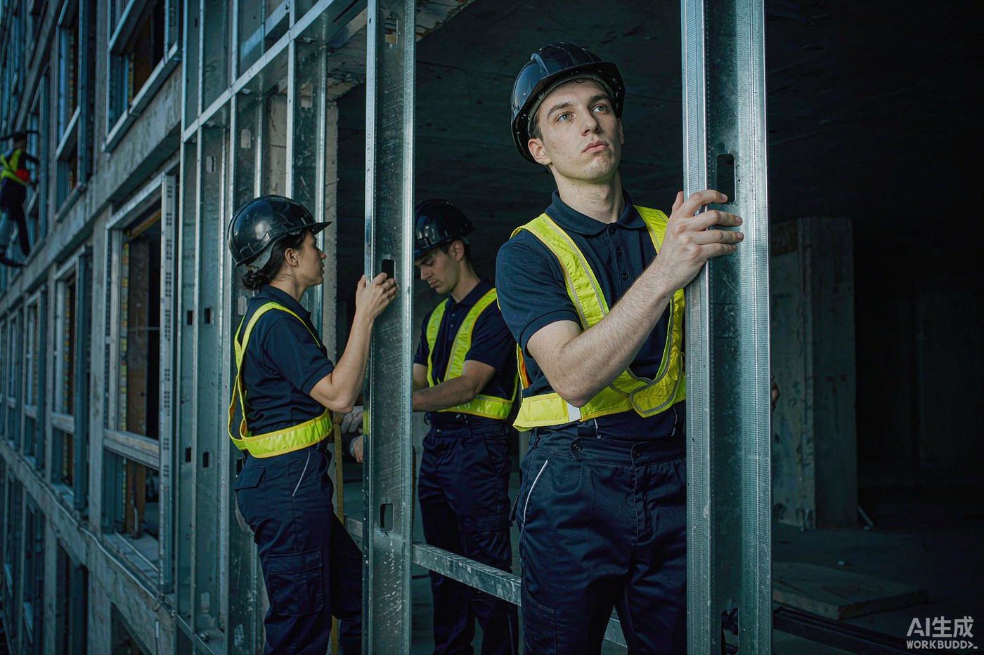 High-rise construction PPE project