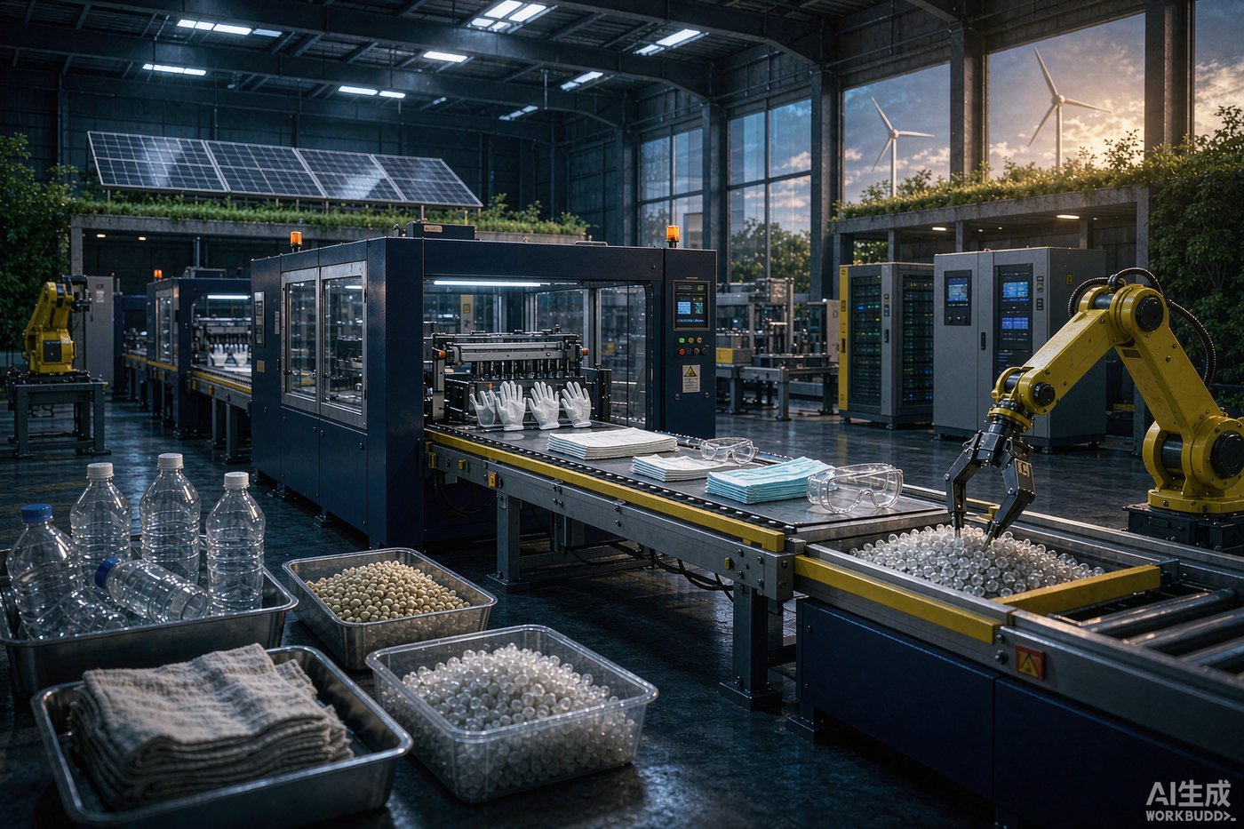 Sustainable PPE manufacturing