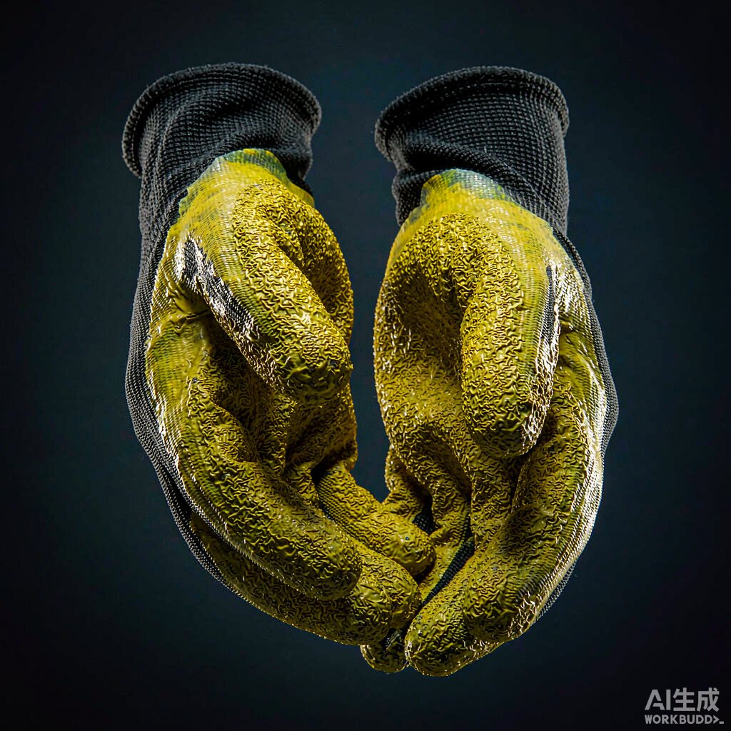 Heavy-duty work safety gloves
