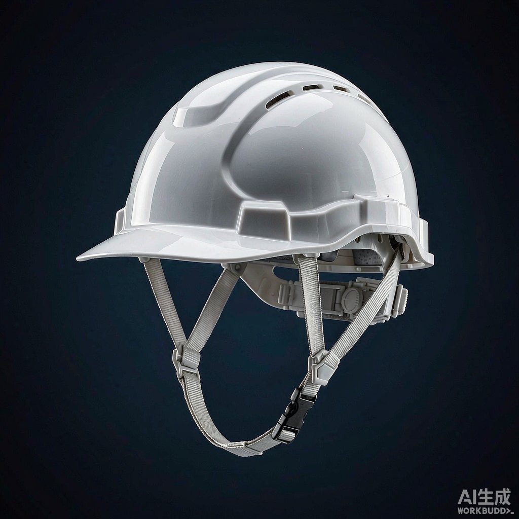 Industrial hard hat safety helmet